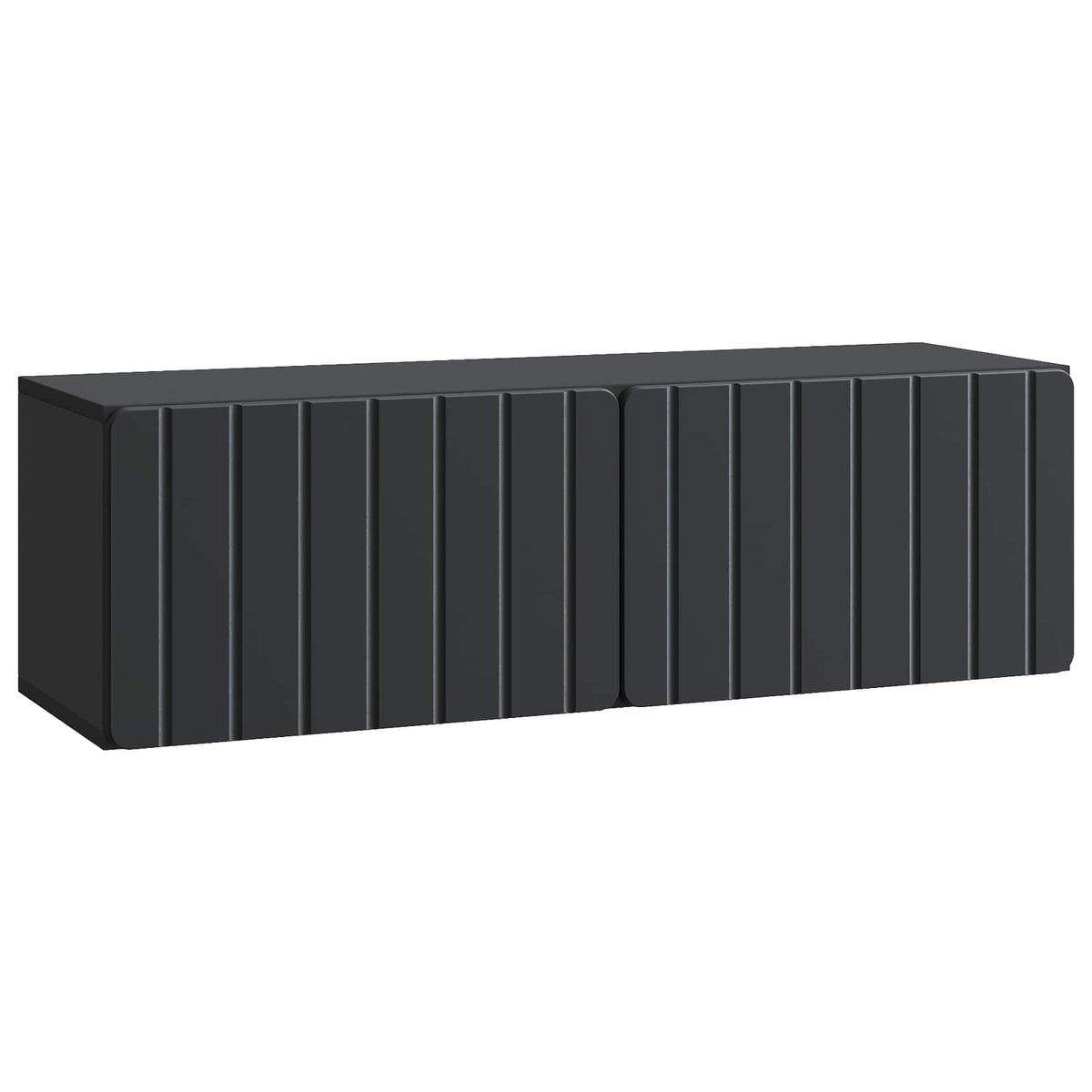 TV ormar za zid 98 x 31 x 30 cm Crna Konstruirano drvo