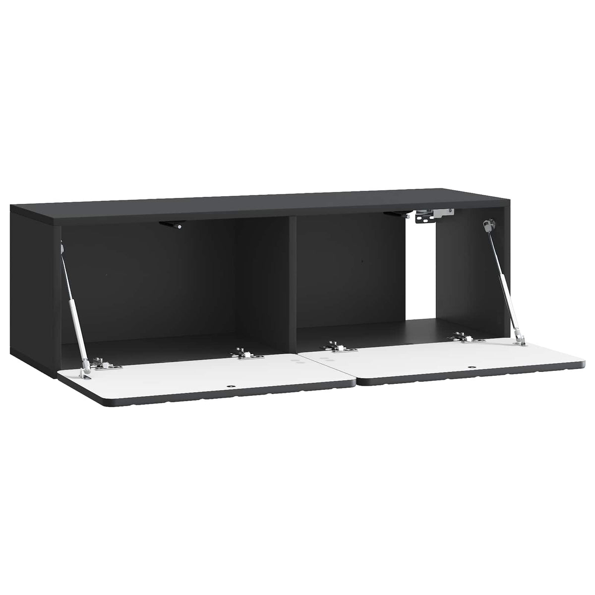 TV ormar za zid 98 x 31 x 30 cm Crna Konstruirano drvo