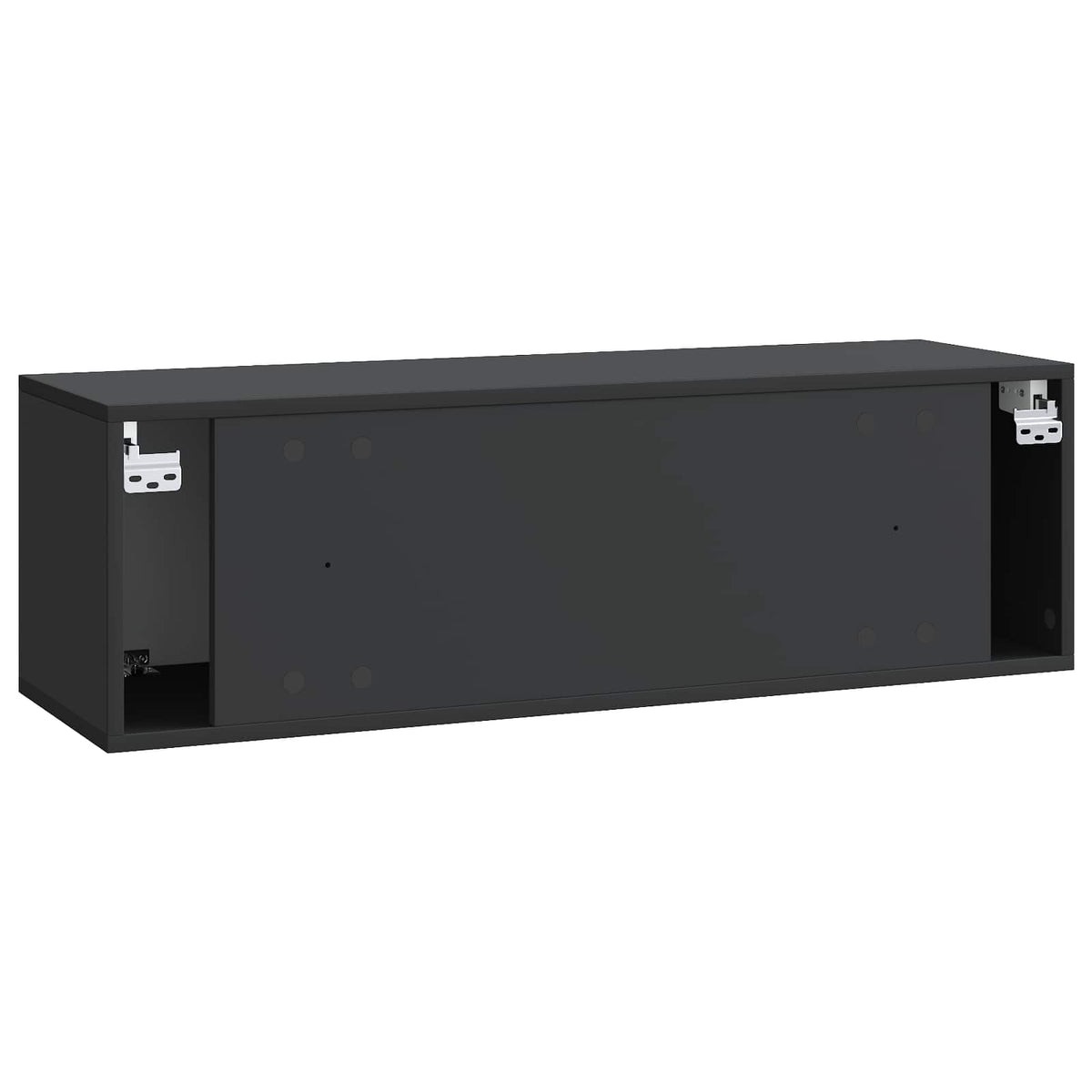 TV ormar za zid 98 x 31 x 30 cm Crna Konstruirano drvo