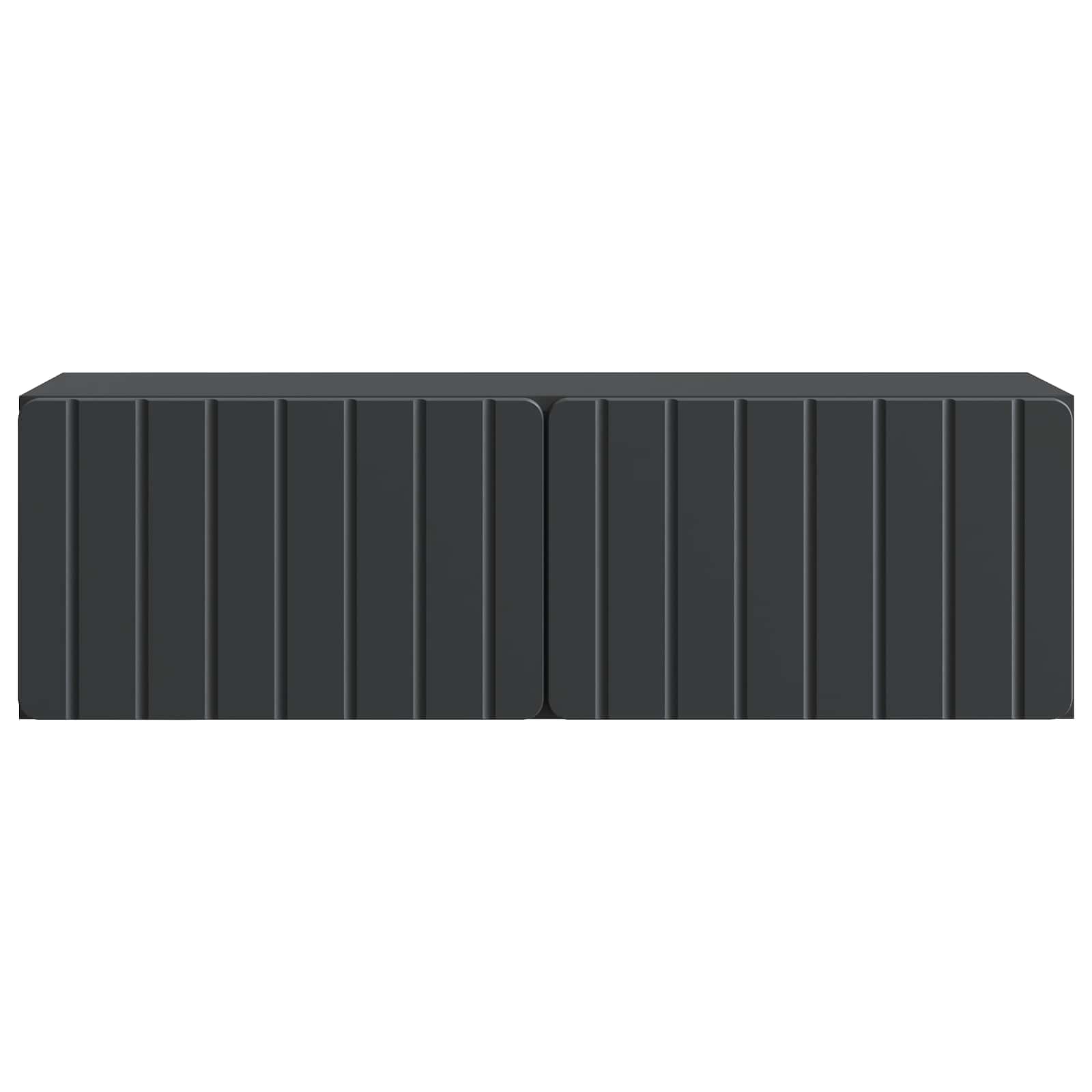 TV ormar za zid Zidne Crna 98 x 31 x 30 cm Konstruirano drvo