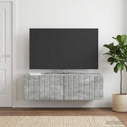 TV ormar za zid 98 x 31 x 30 cm Betonska siva Konstruirano drvo