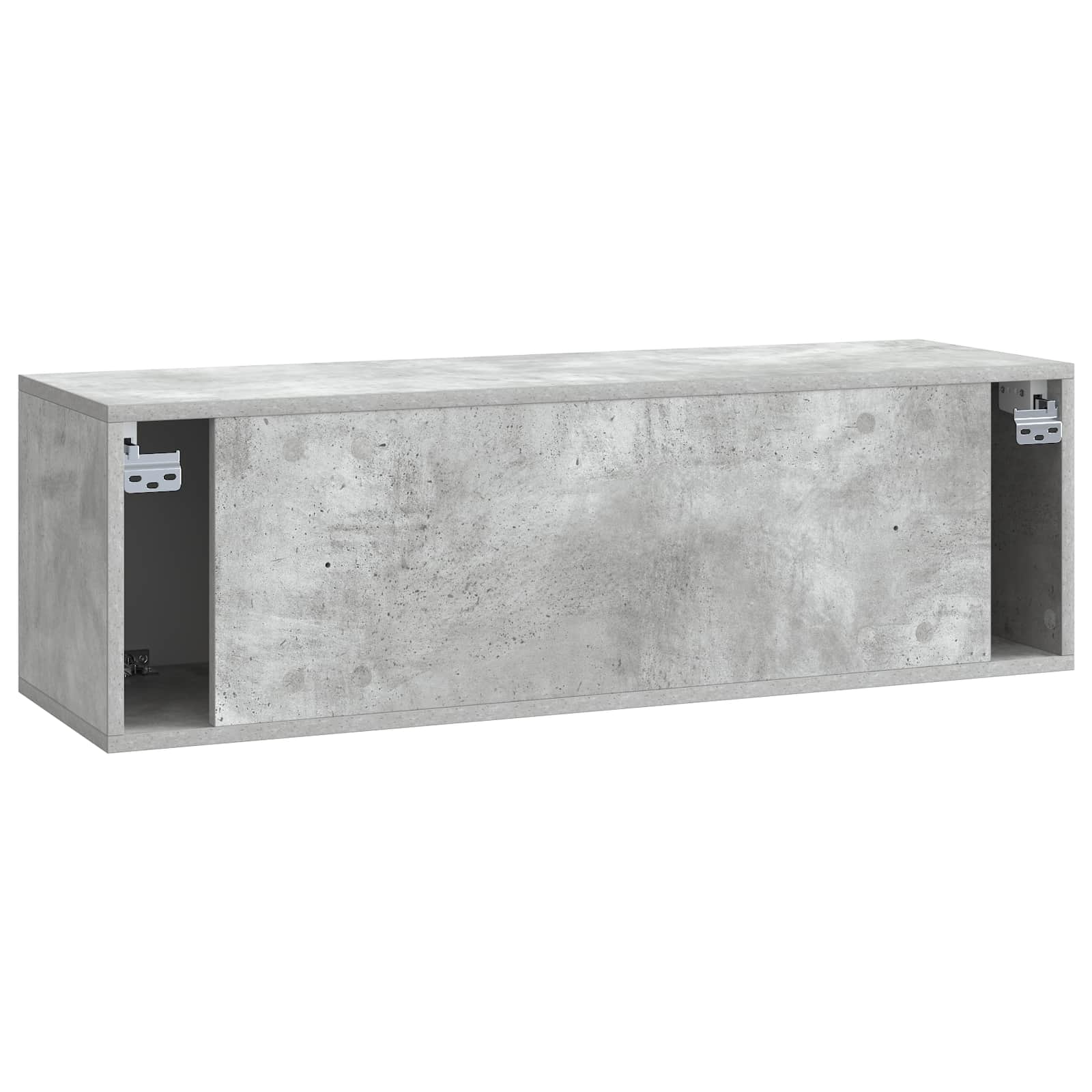TV ormar za zid Betonska siva 98 x 31 x 30 cm Konstruirano drvo