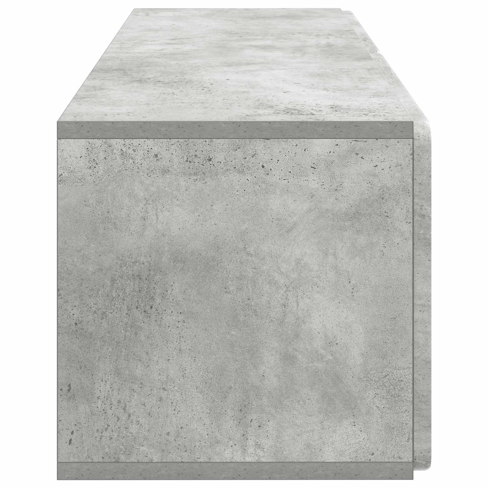 TV ormar za zid Betonska siva 98 x 31 x 30 cm Konstruirano drvo