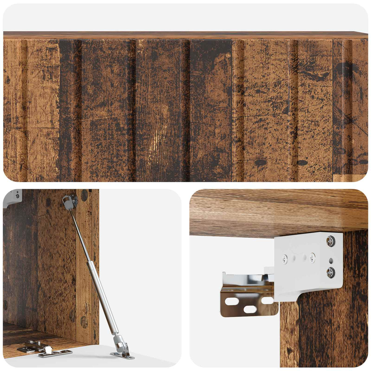 TV ormar za zid Staro drvo 98 x 31 x 30 cm Konstruirano drvo