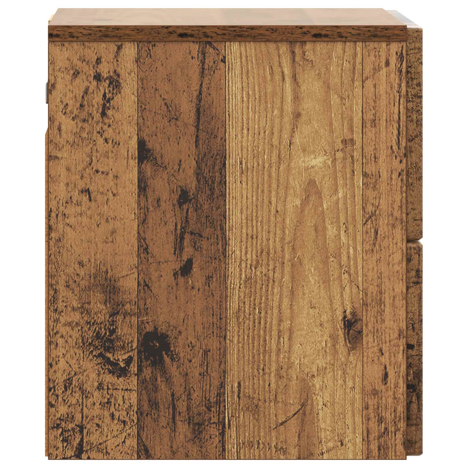 Noćni ormarić za montažu na zid Staro drvo 33 x 34,5 x 40 cm