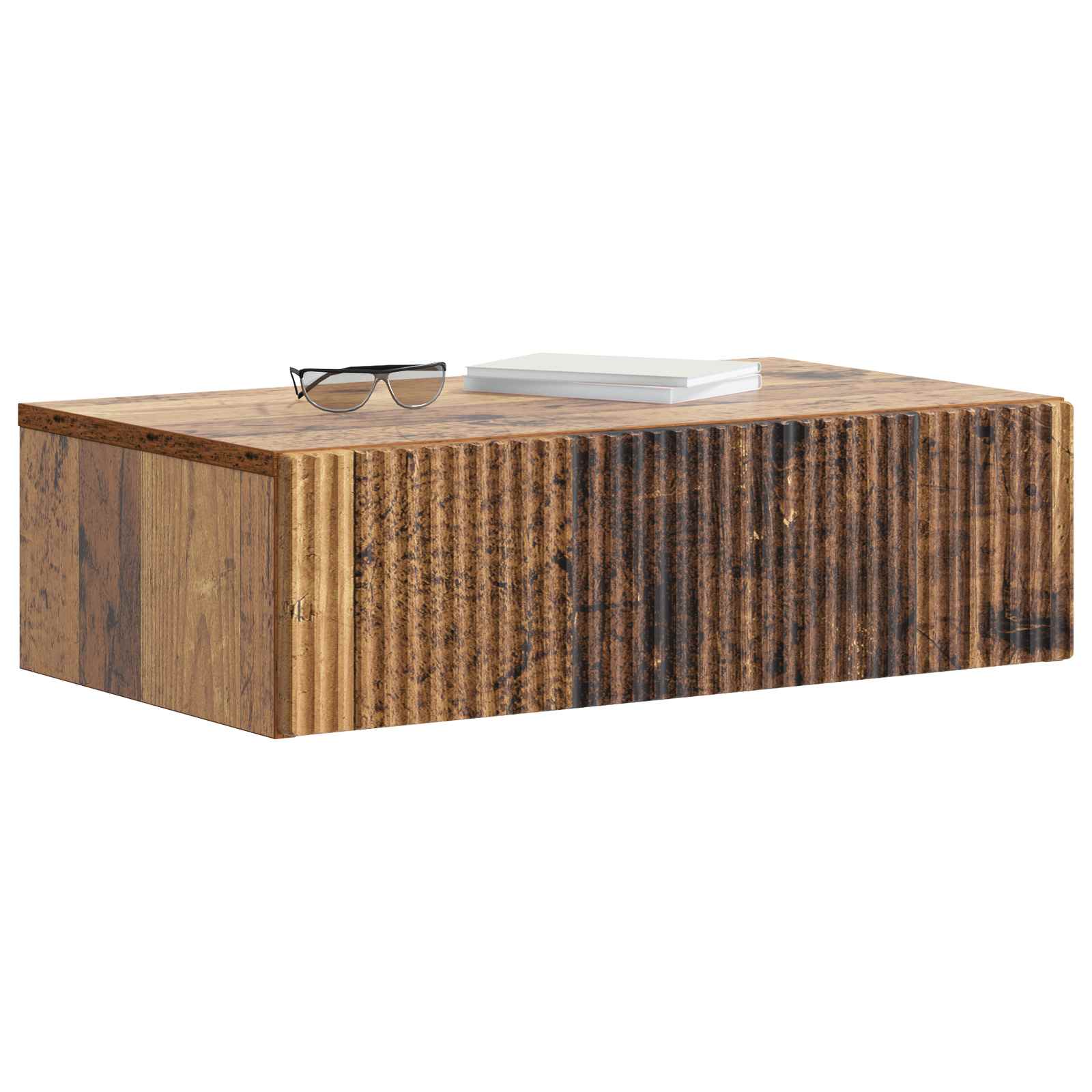Stolna montirana na zid Staro drvo 59 x 34,5 x 17 cm