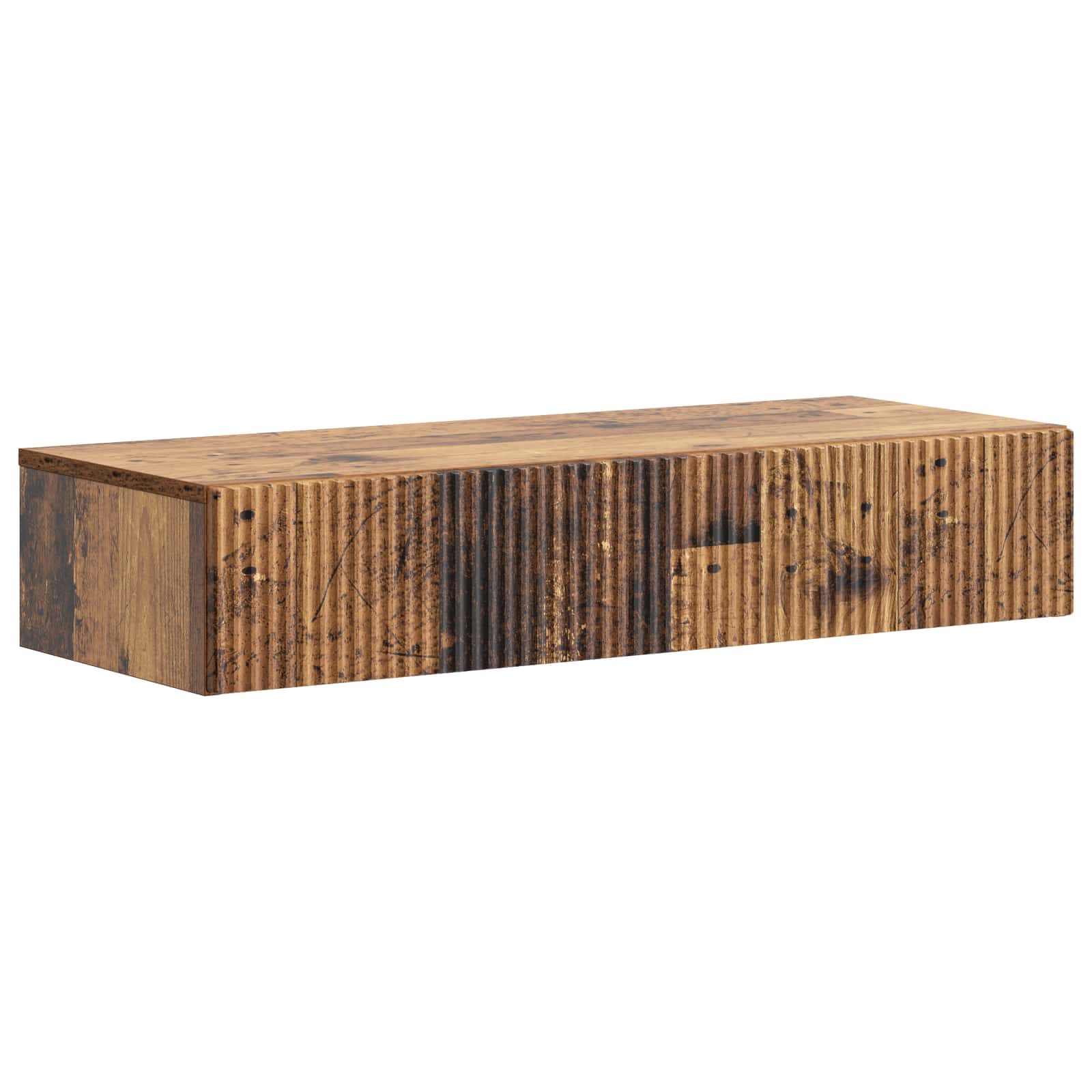 Stolna montirana na zid Staro drvo 87,5 x 34,5 x 17 cm