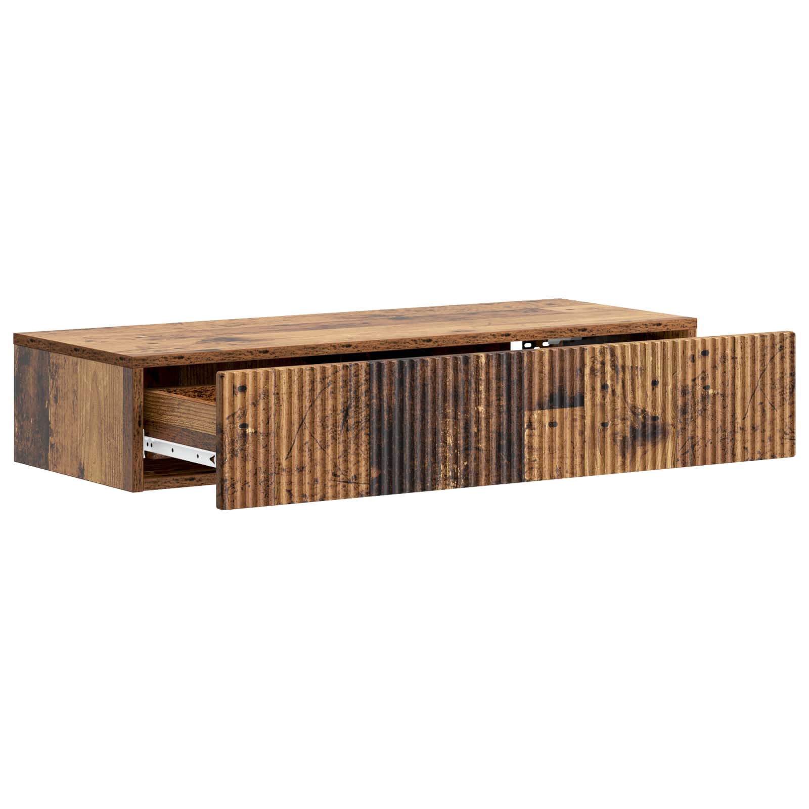 Stolna montirana na zid Staro drvo 87,5 x 34,5 x 17 cm