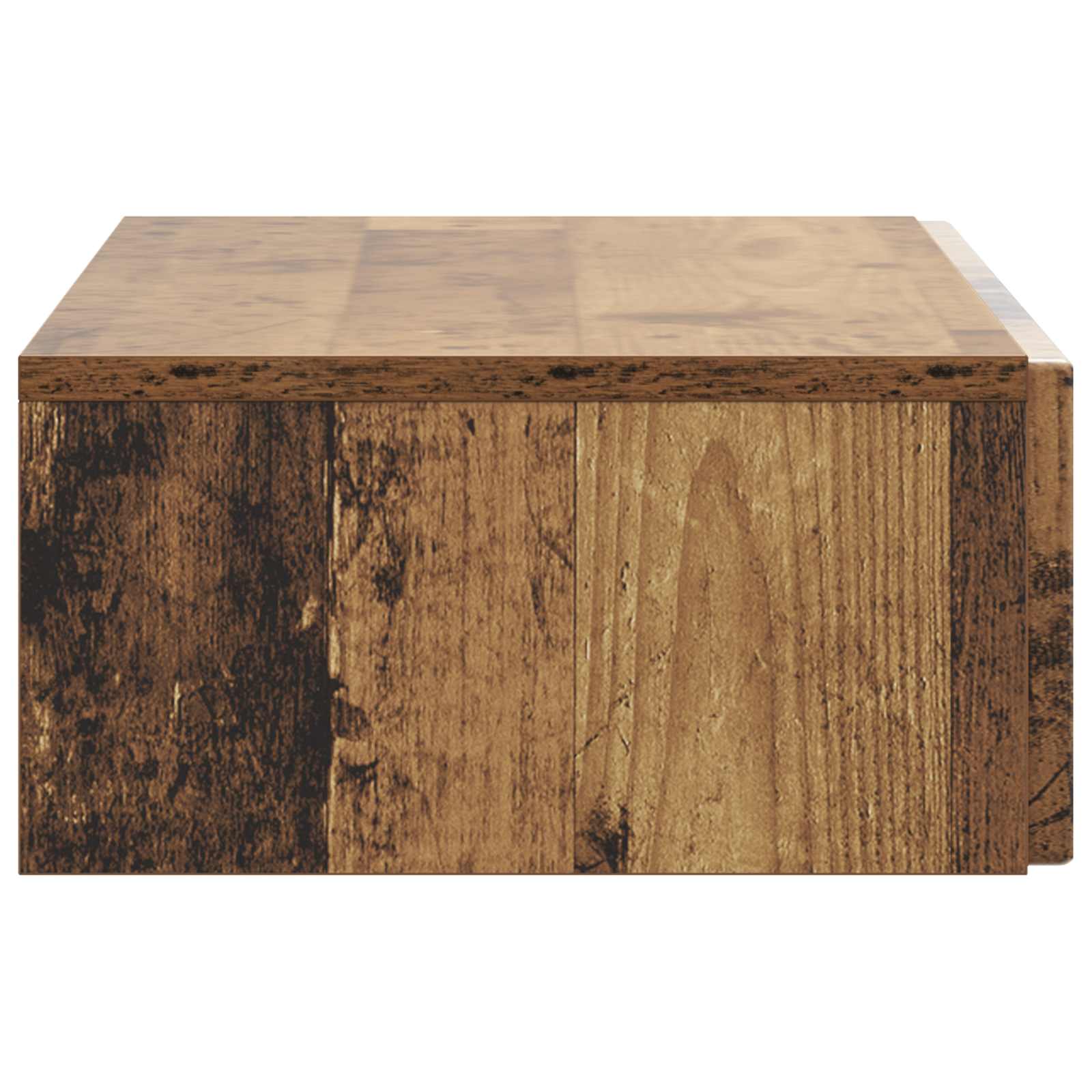 Stolna montirana na zid Staro drvo 87,5 x 34,5 x 17 cm