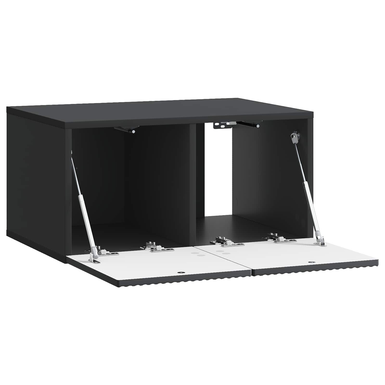 TV ormar za zid Zidne Crna 59,5 x 41 x 30 cm Konstruirano drvo