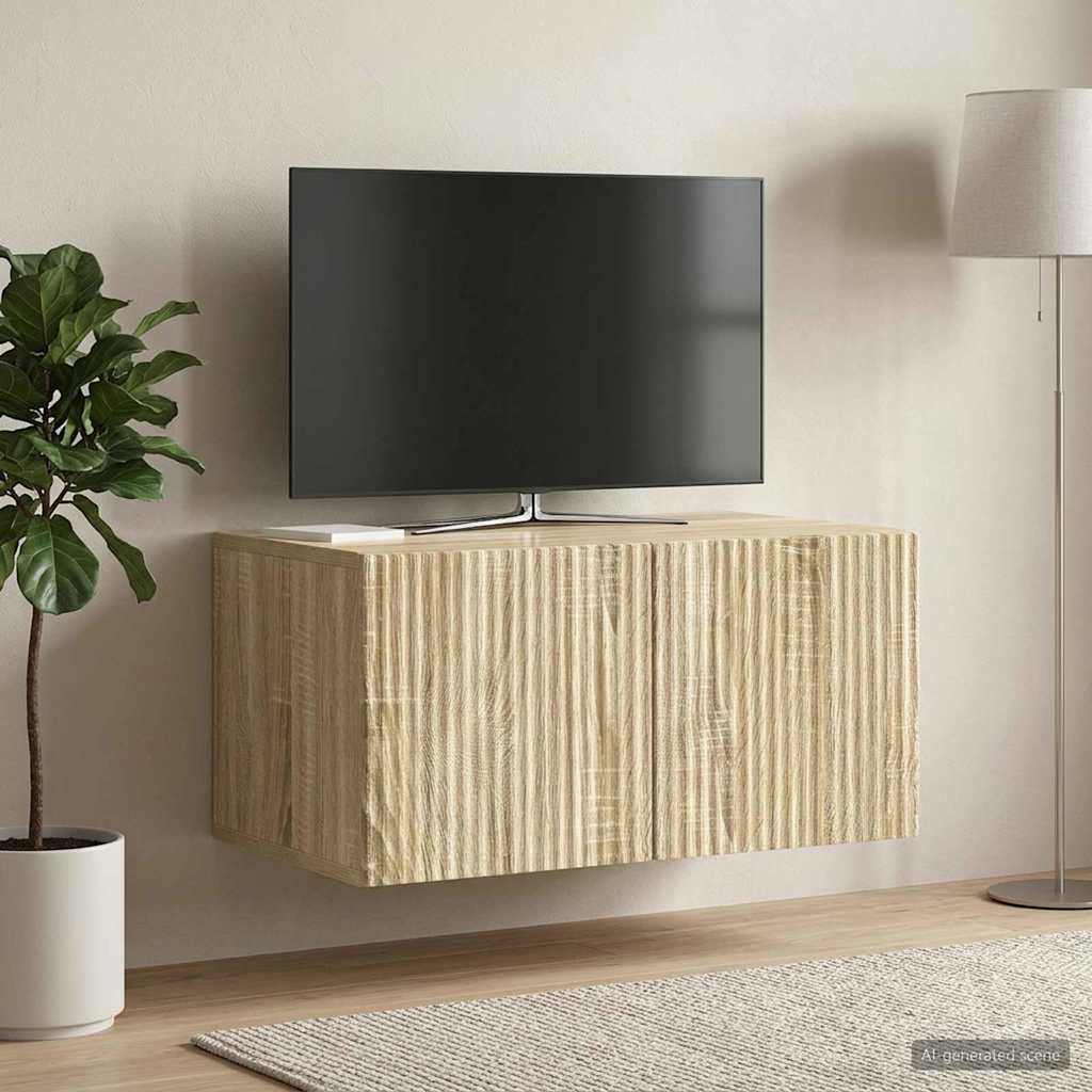 TV ormar za zid Zidne Hrast sonoma 59,5 x 41 x 30 cm