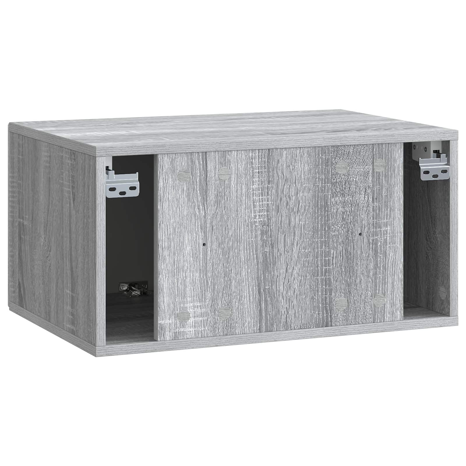 TV ormar za zid Siva sonoma 59,5 x 41 x 30 cm Konstruirano drvo
