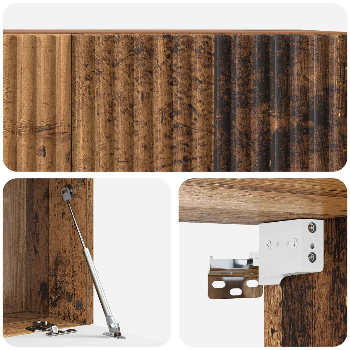 TV ormar za zid 59,5 x 41 x 30 cm Staro drvo Konstruirano drvo