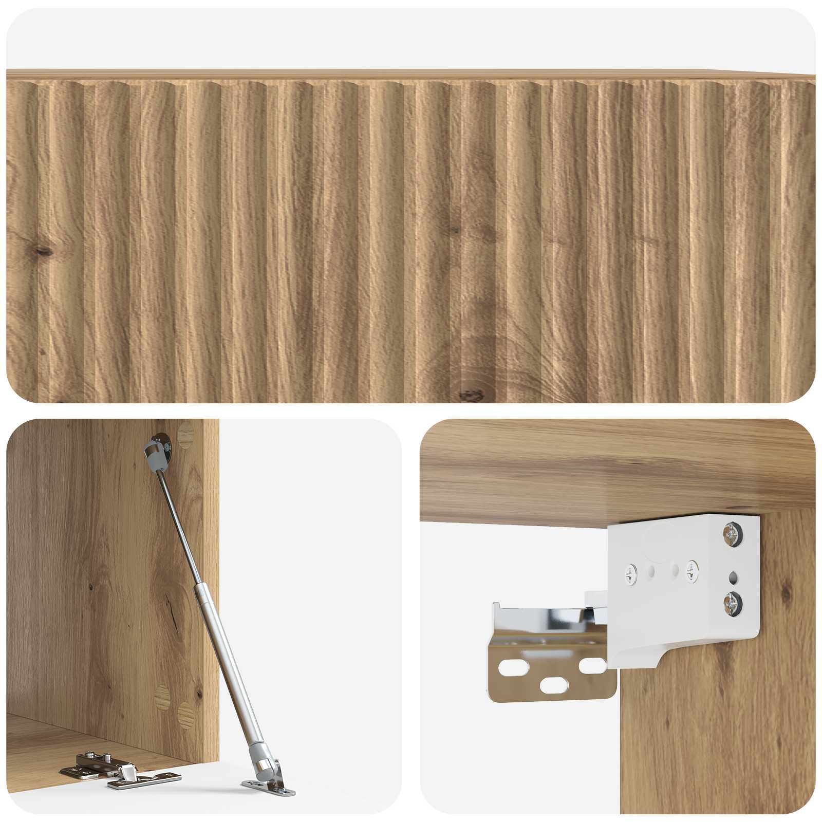 TV ormar za zid Zidne Hrast artisan 59,5 x 41 x 30 cm