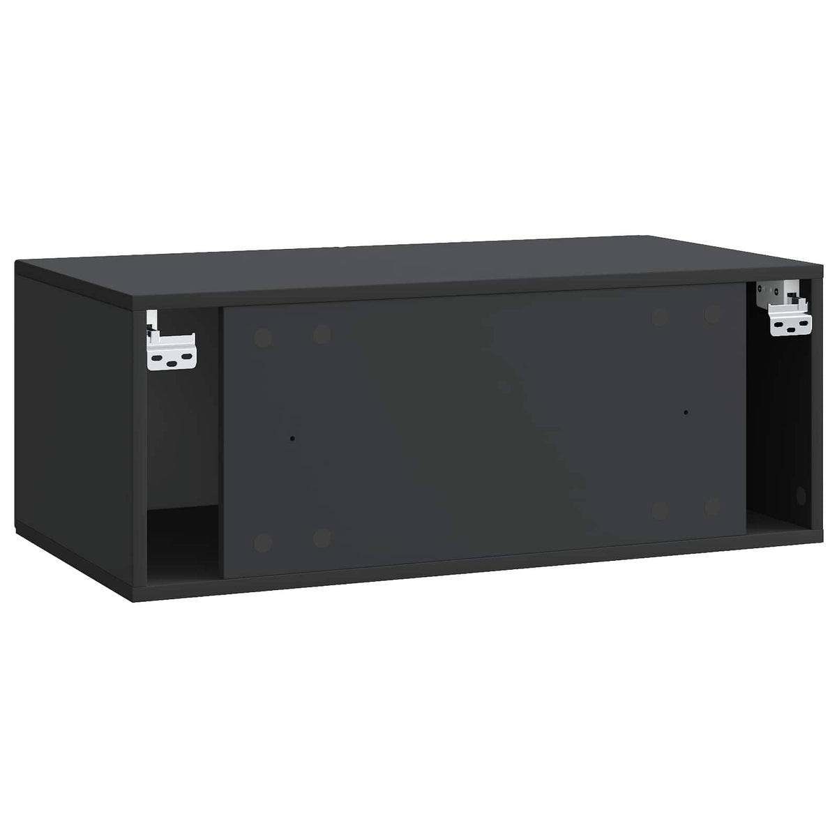 TV ormar za zid Zidne Crna 78,5 x 41 x 30 cm Konstruirano drvo