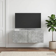 TV ormar za zid 78,5 x 41 x 30 cm Betonska siva
