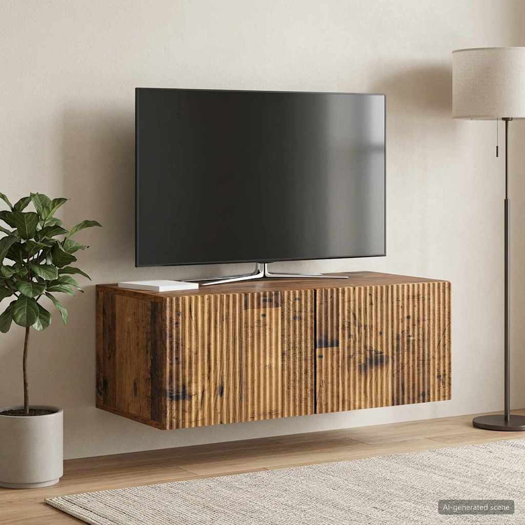 TV ormar za zid Staro drvo 78,5 x 41 x 30 cm Konstruirano drvo