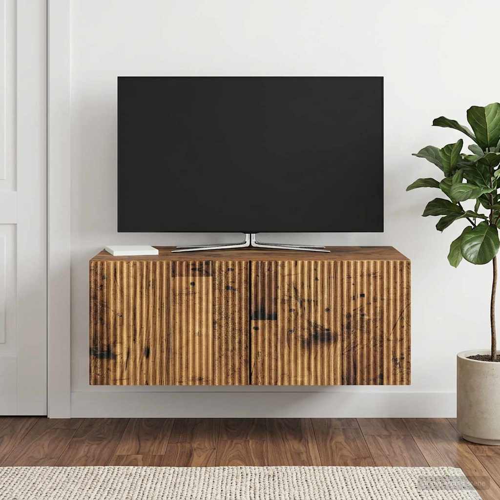 TV ormar za zid Staro drvo 78,5 x 41 x 30 cm Konstruirano drvo