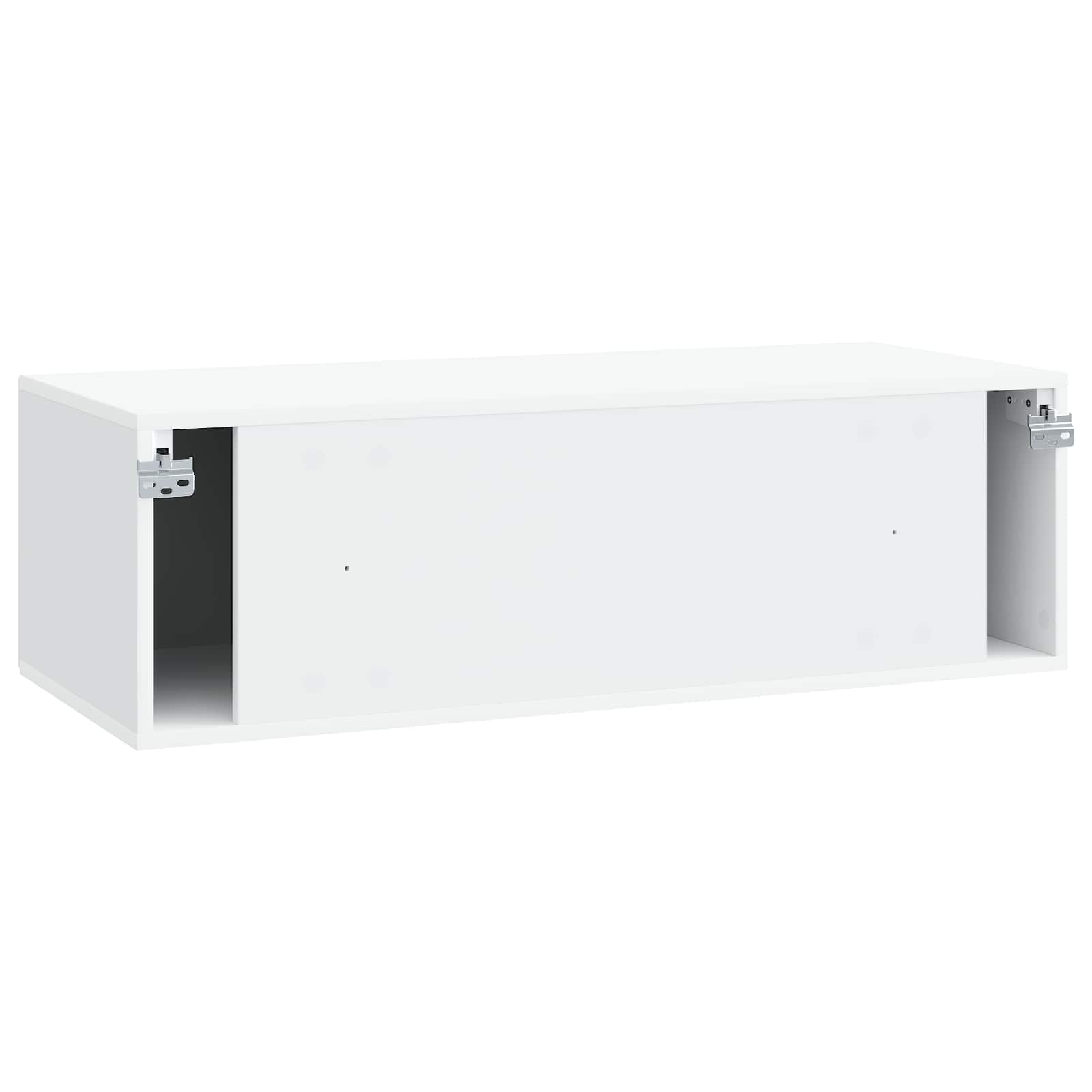 TV ormar za zid Zidne Bijela 98 x 41 x 30 cm Konstruirano drvo