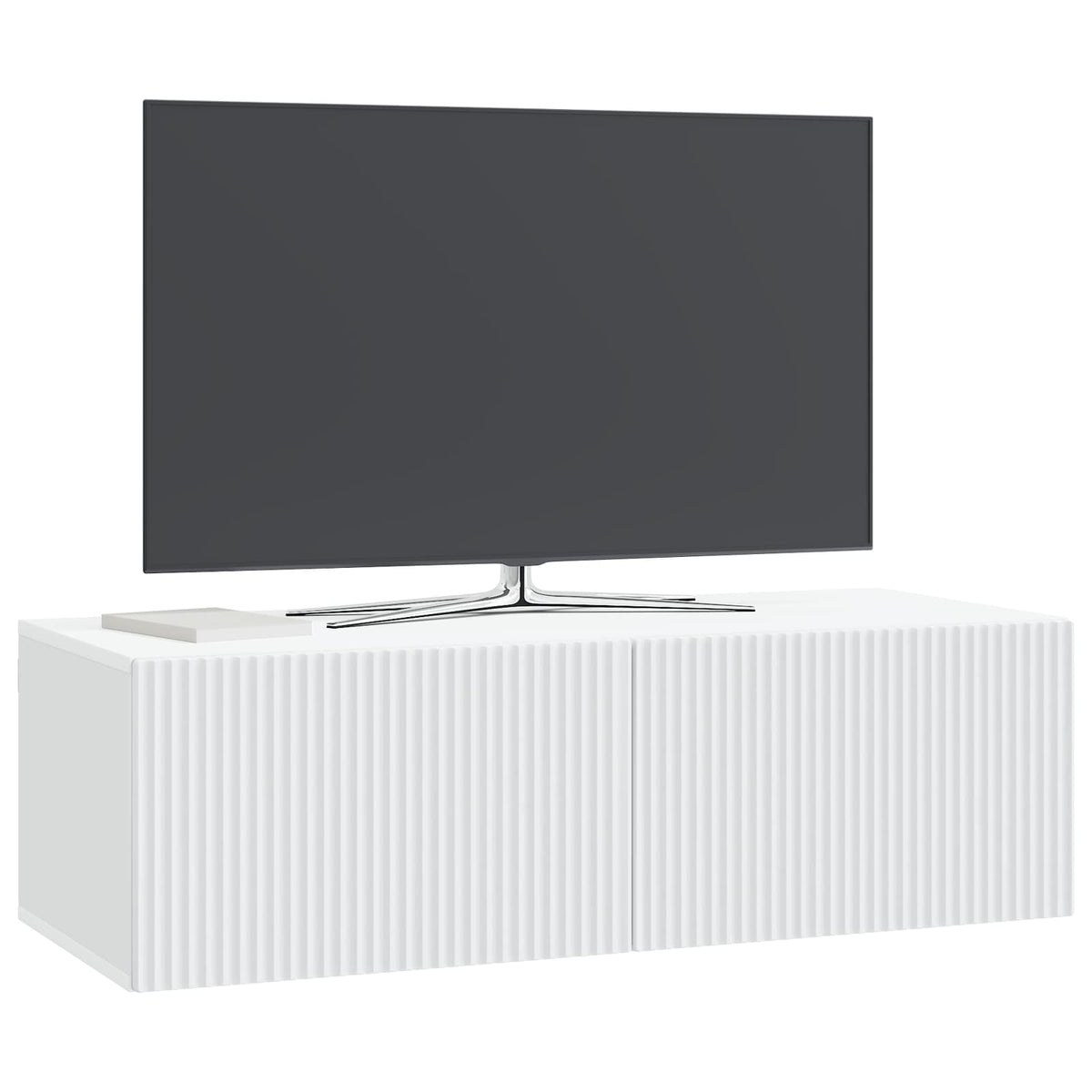 TV ormar za zid Zidne Bijela 98 x 41 x 30 cm Konstruirano drvo
