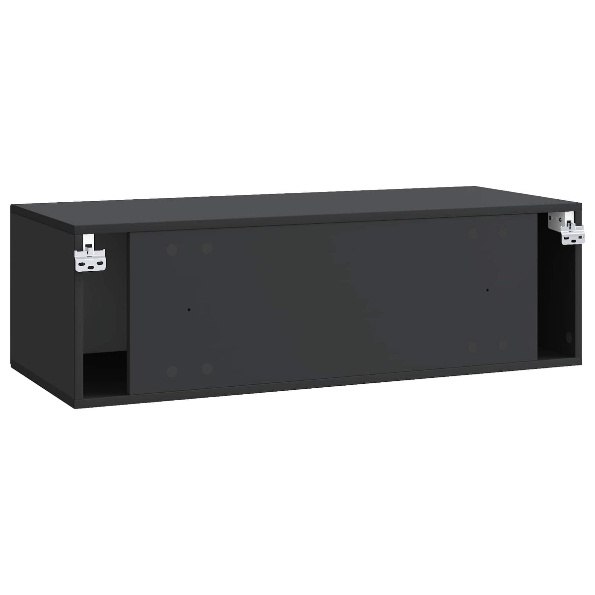 TV ormar za zid Zidne Crna 98 x 41 x 30 cm Konstruirano drvo