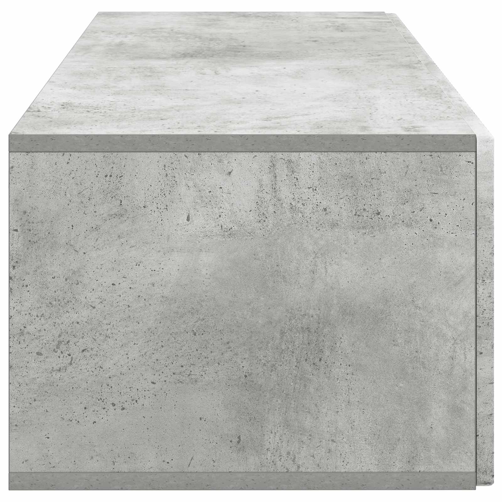 TV ormar za zid Betonska siva 98 x 41 x 30 cm Konstruirano drvo