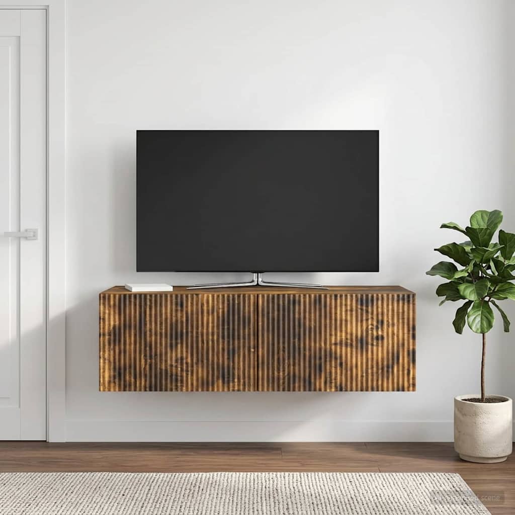TV ormar za zid Zidne Dimljeni hrast 98 x 41 x 30 cm