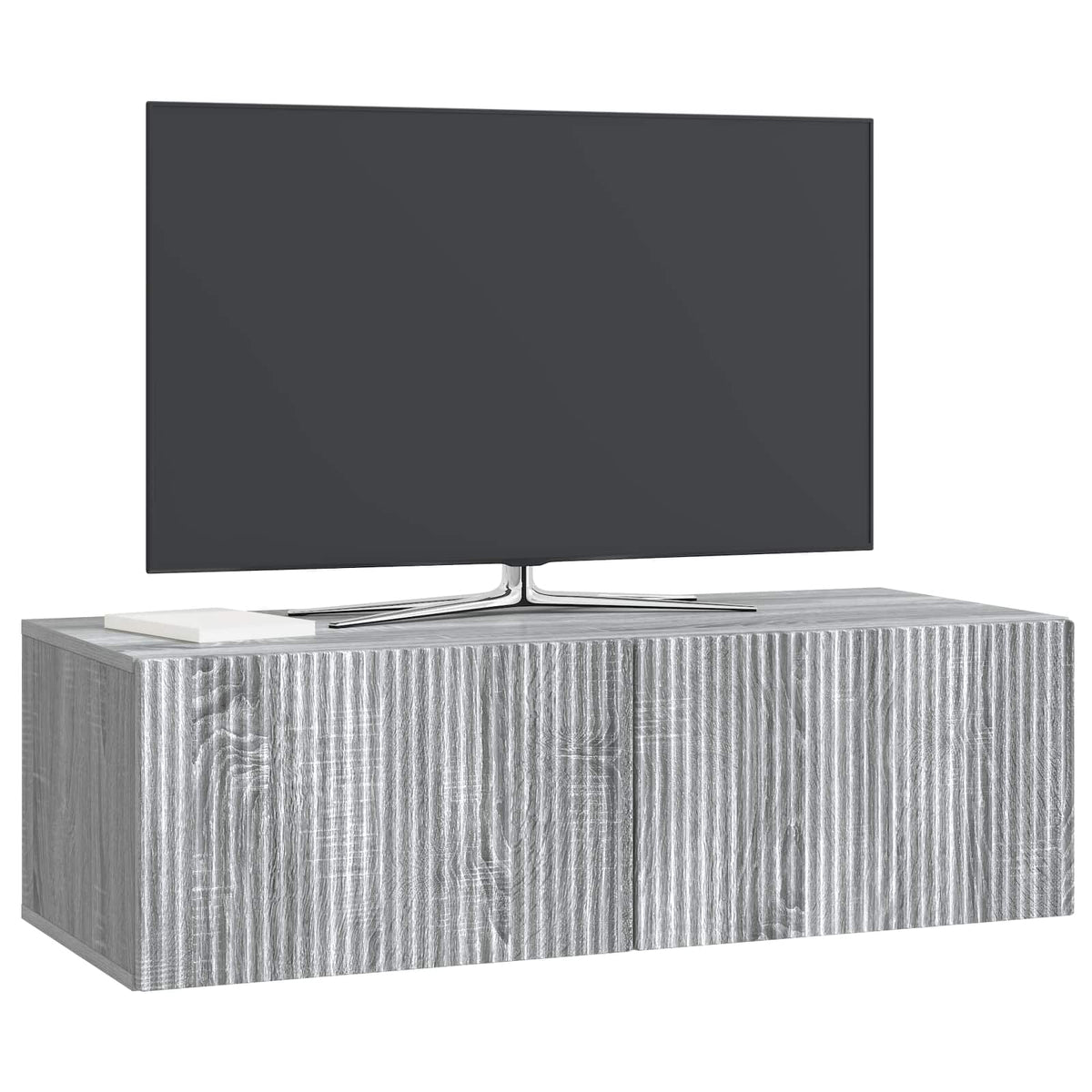 TV ormar za zid Siva sonoma 98 x 41 x 30 cm Konstruirano drvo