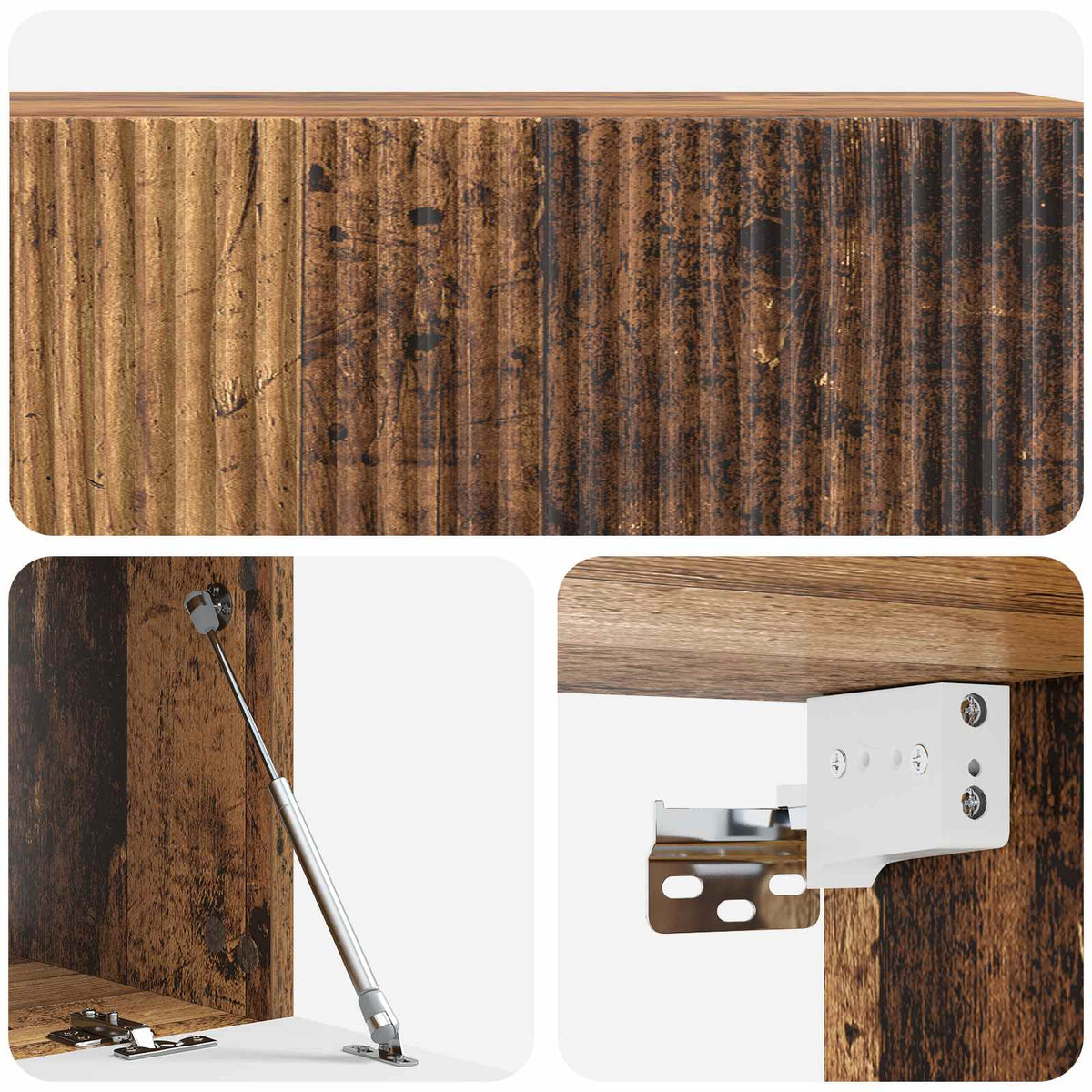 TV ormar za zid 98 x 41 x 30 cm Staro drvo Konstruirano drvo