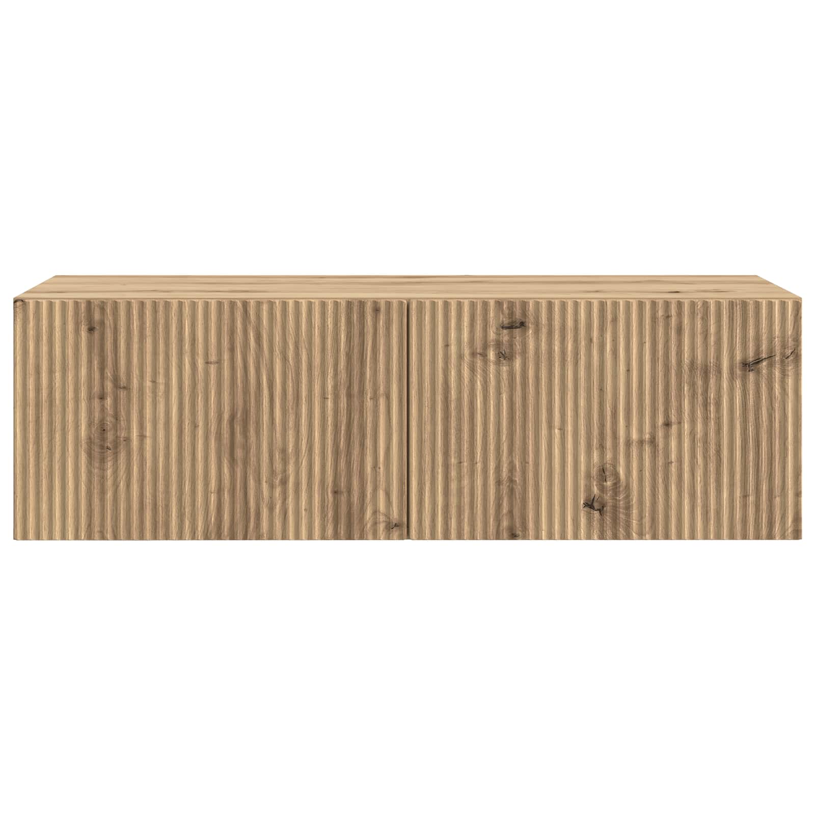 TV ormar za zid Hrast artisan 98 x 41 x 30 cm Konstruirano drvo
