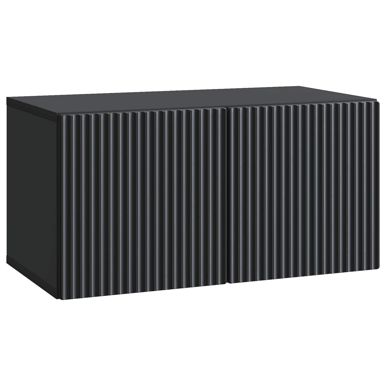 TV ormar za zid Zidne Crna 59,5 x 31 x 30 cm Konstruirano drvo