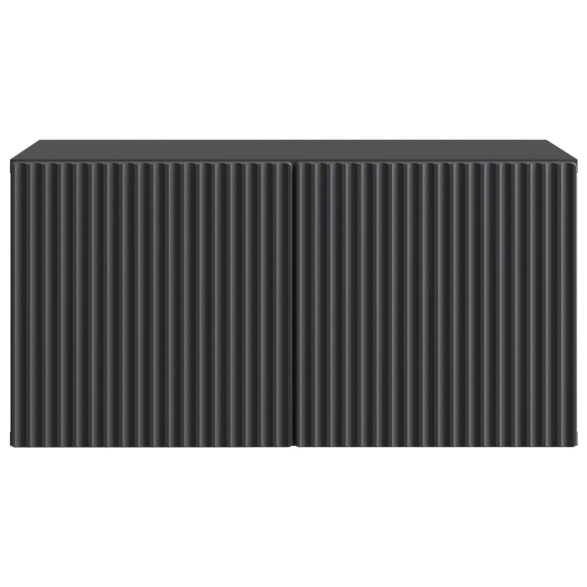 TV ormar za zid 59,5 x 31 x 30 cm Crna Konstruirano drvo