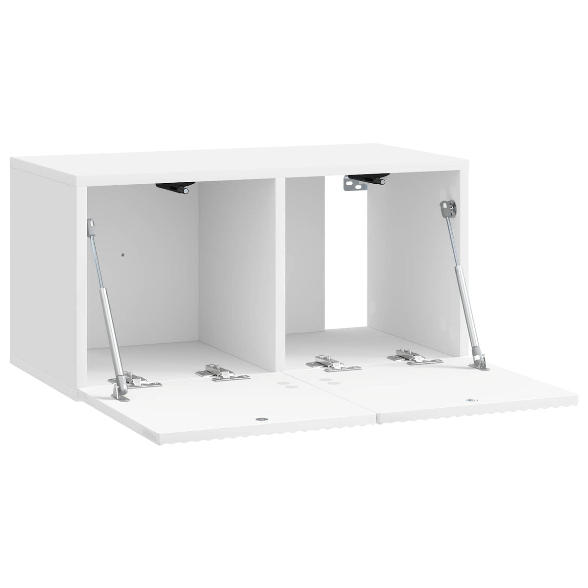 TV ormar za zid Zidne Bijela visokog sjaja 59,5 x 31 x 30 cm