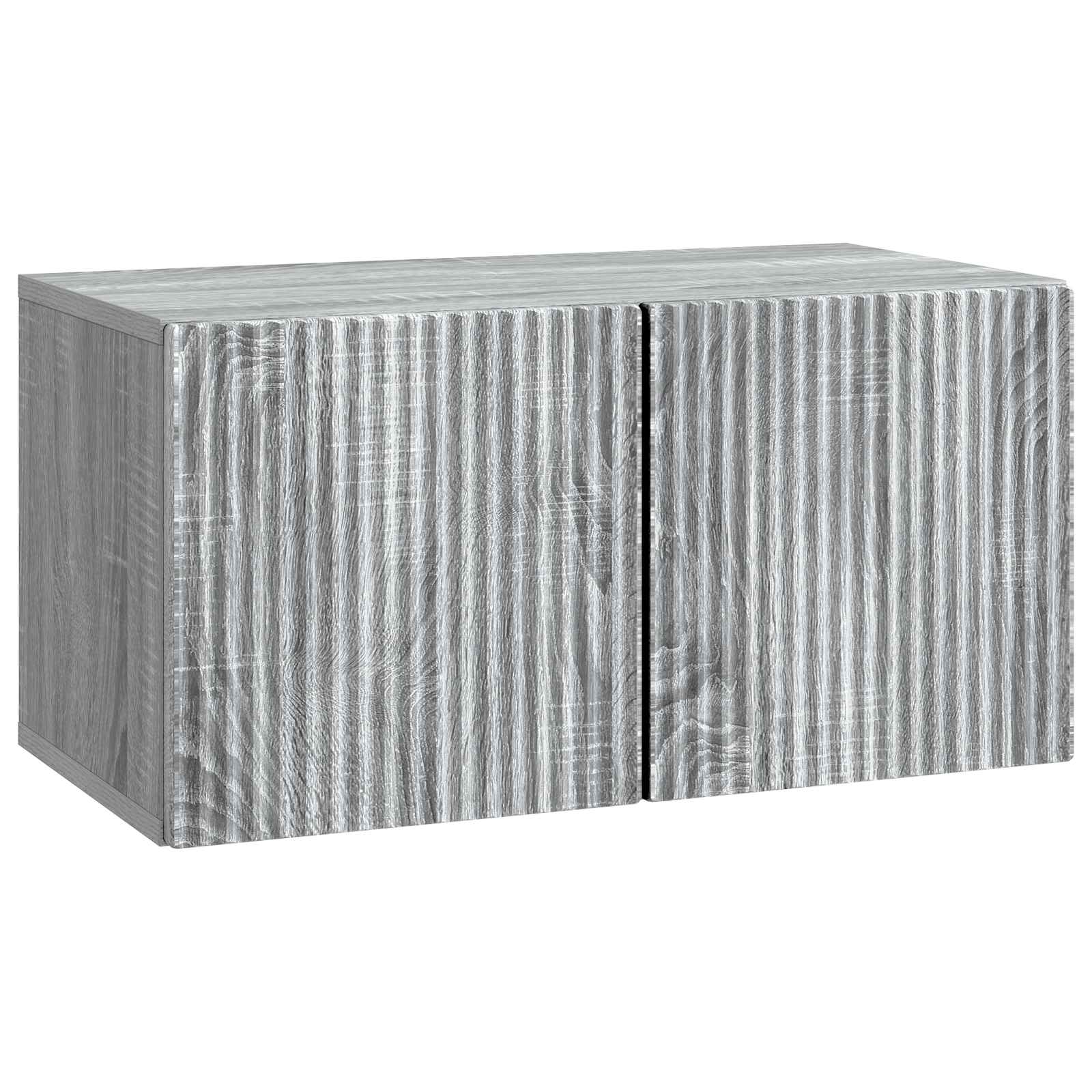 TV ormar za zid Siva sonoma 59,5 x 31 x 30 cm Konstruirano drvo