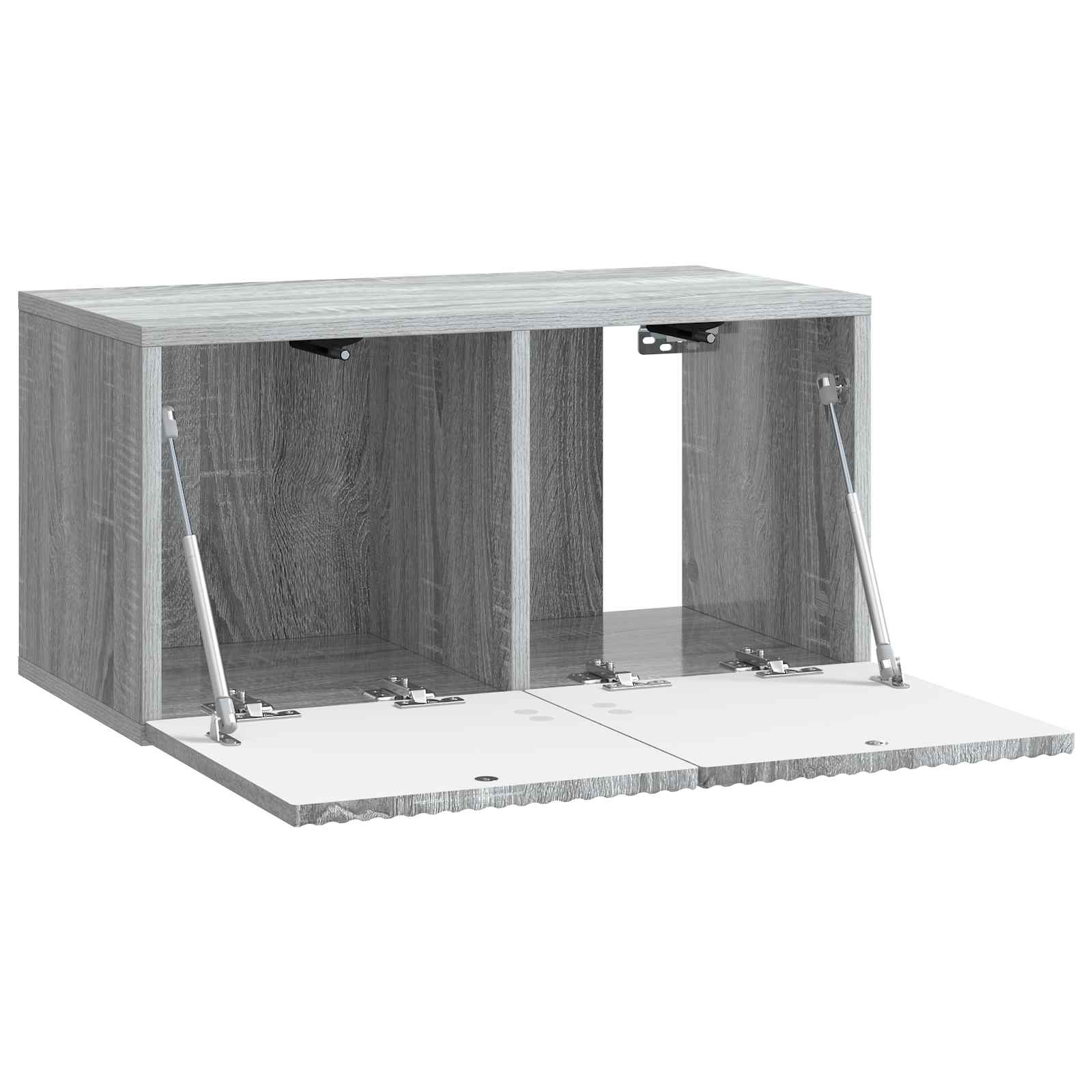 TV ormar za zid Siva sonoma 59,5 x 31 x 30 cm Konstruirano drvo