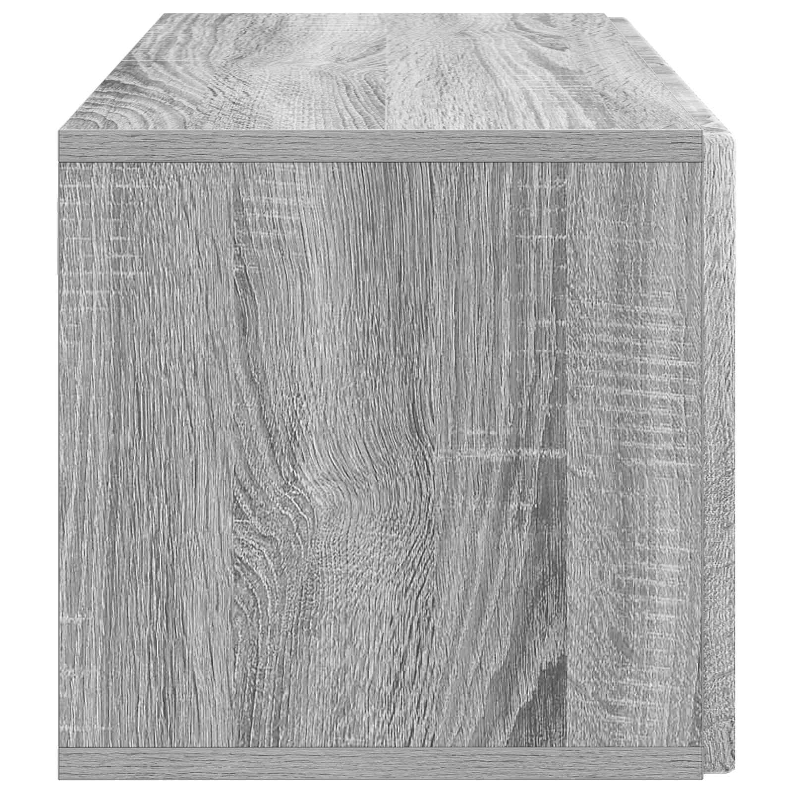 TV ormar za zid Siva sonoma 59,5 x 31 x 30 cm Konstruirano drvo