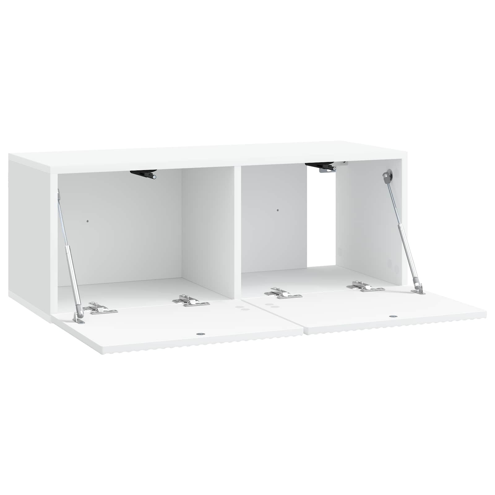 TV ormar za zid Bijela 78,5 x 31 x 30 cm Konstruirano drvo