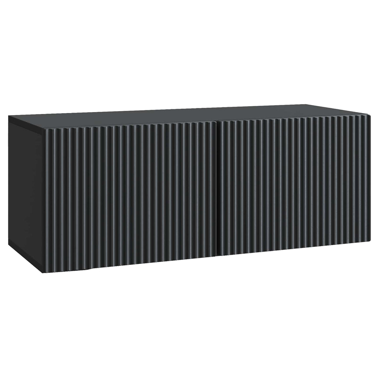 TV ormar za zid 78,5 x 31 x 30 cm Crna Konstruirano drvo