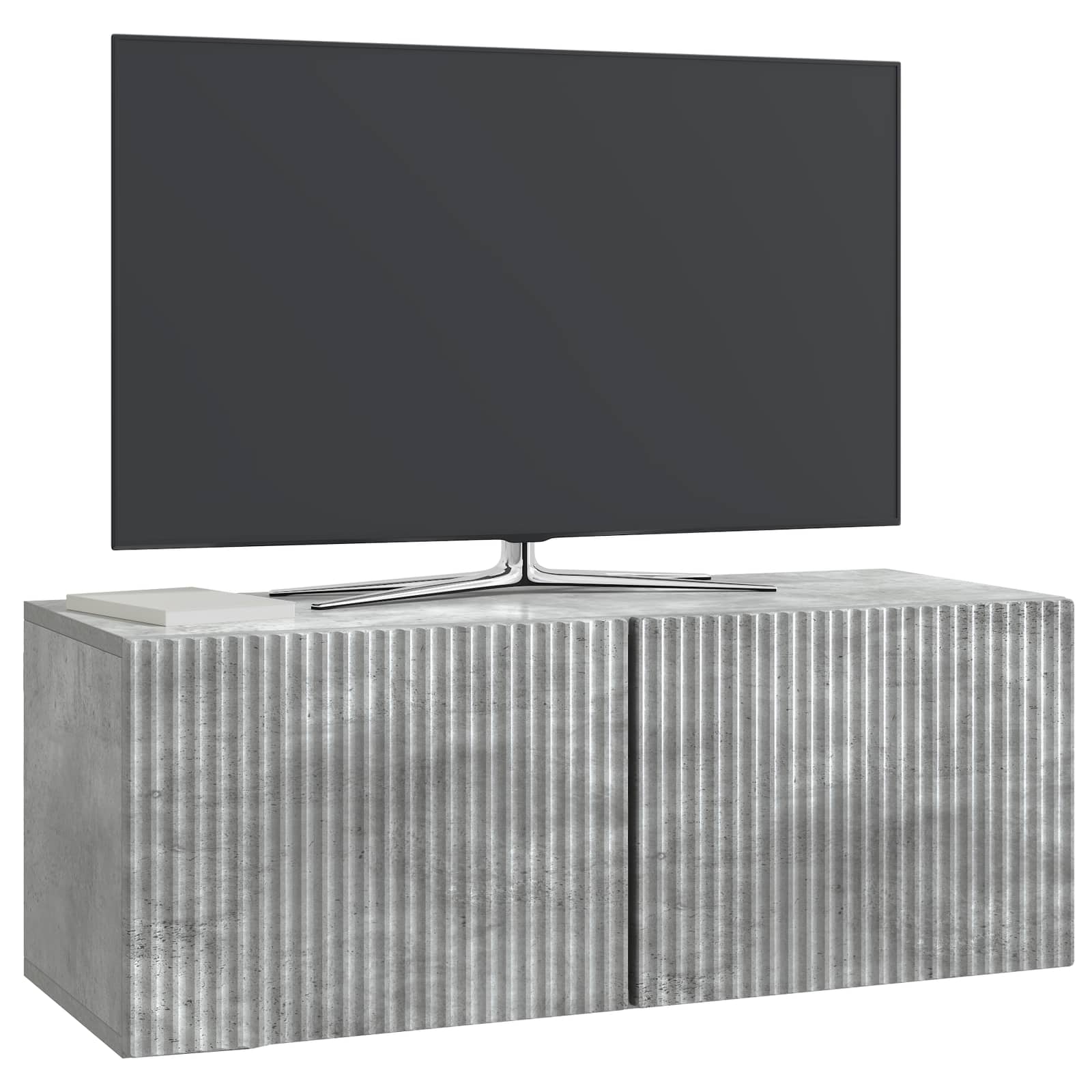 TV ormar za zid Zidne Betonska siva 78,5 x 31 x 30 cm