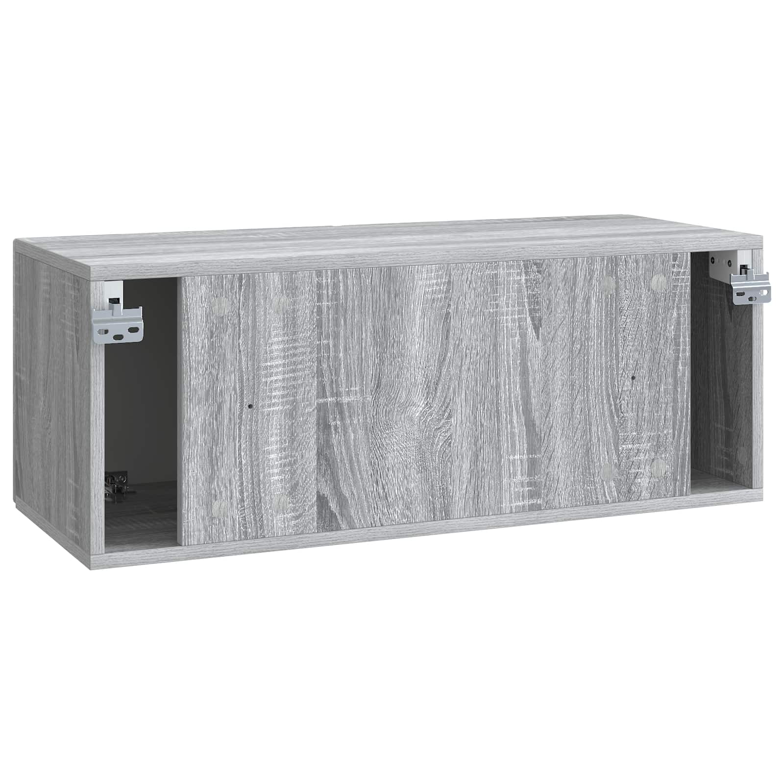 TV ormar za zid Siva sonoma 78,5 x 31 x 30 cm Konstruirano drvo