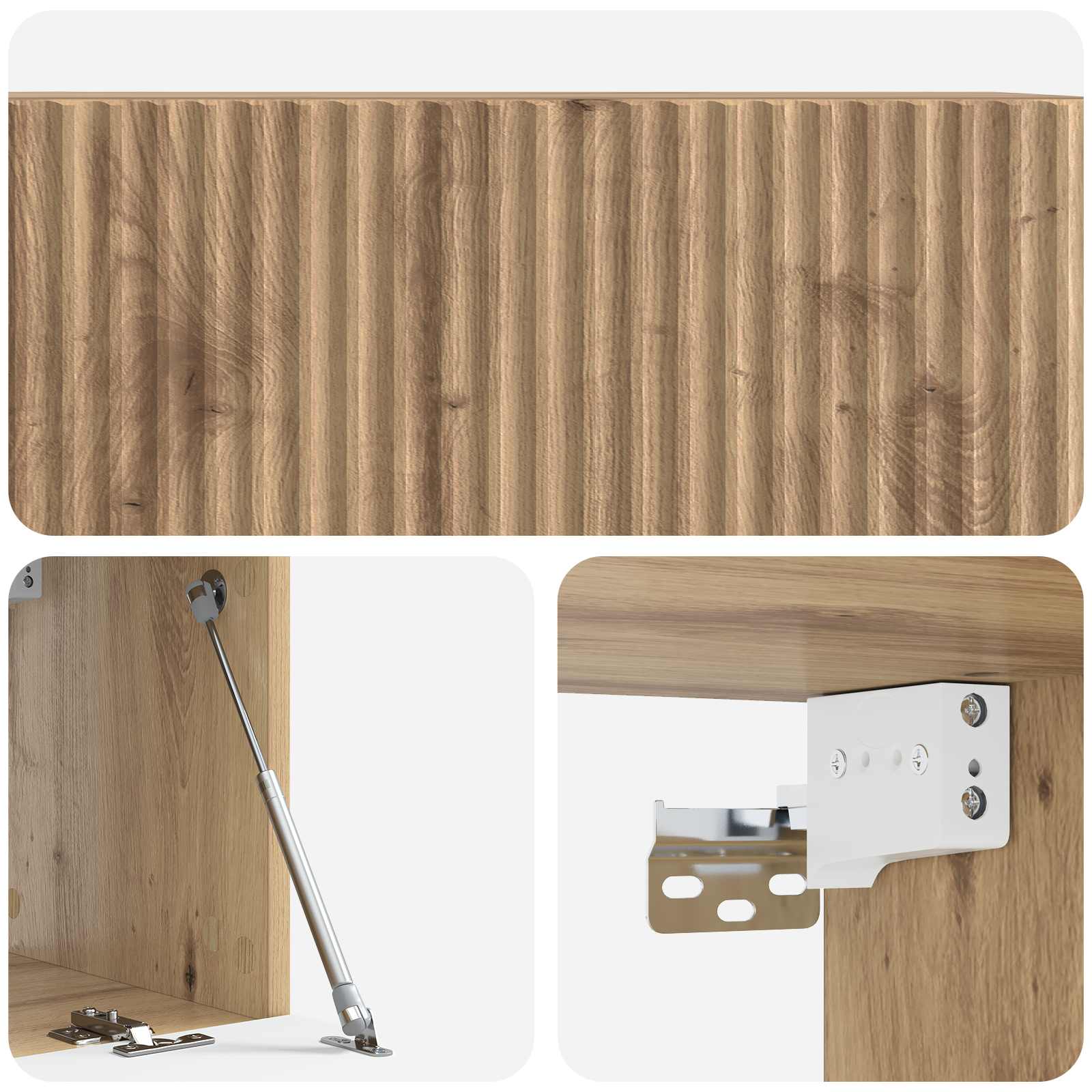 TV ormar za zid Zidne Hrast artisan 78,5 x 31 x 30 cm
