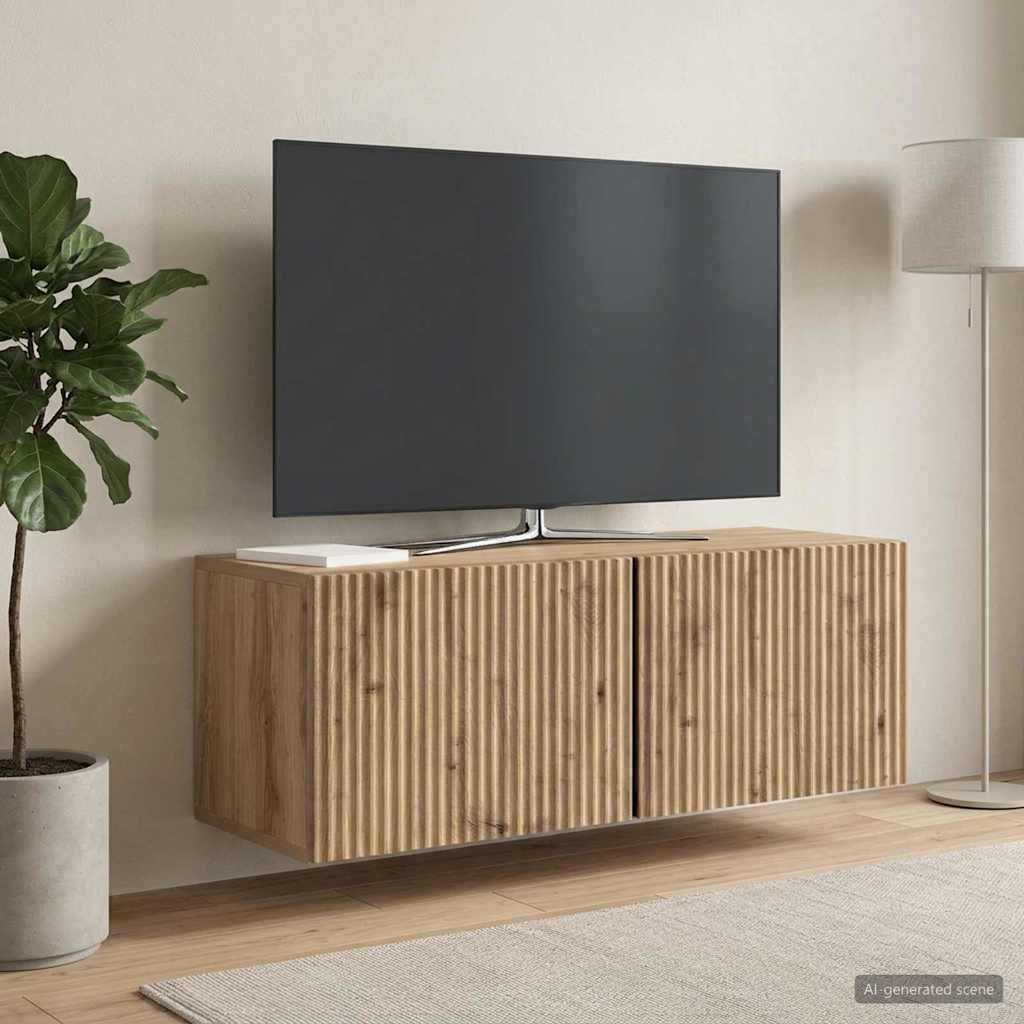 TV ormar za zid 78,5 x 31 x 30 cm Hrast artisan
