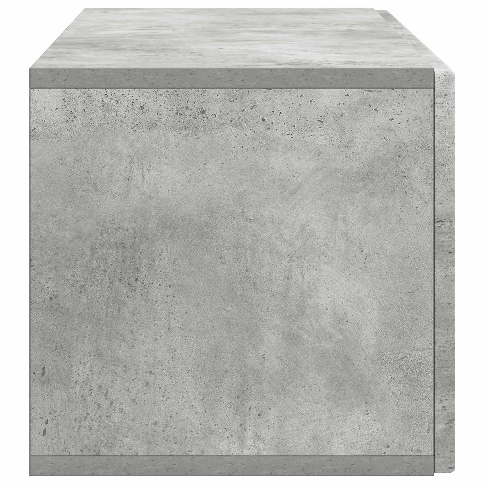 TV ormar za zid Betonska siva 98 x 31 x 30 cm Konstruirano drvo