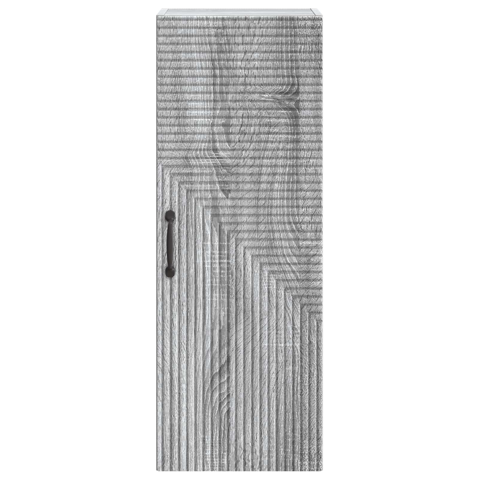Ormar za montažu na zid Siva Sonoma 33 x 34,5 x 90 cm