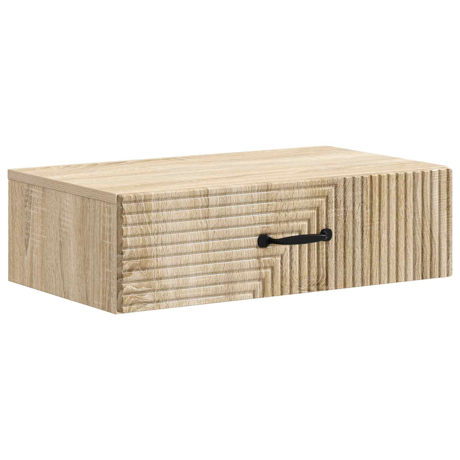 Stolna montirana na zid Hrast sonoma 59 x 34,5 x 17 cm