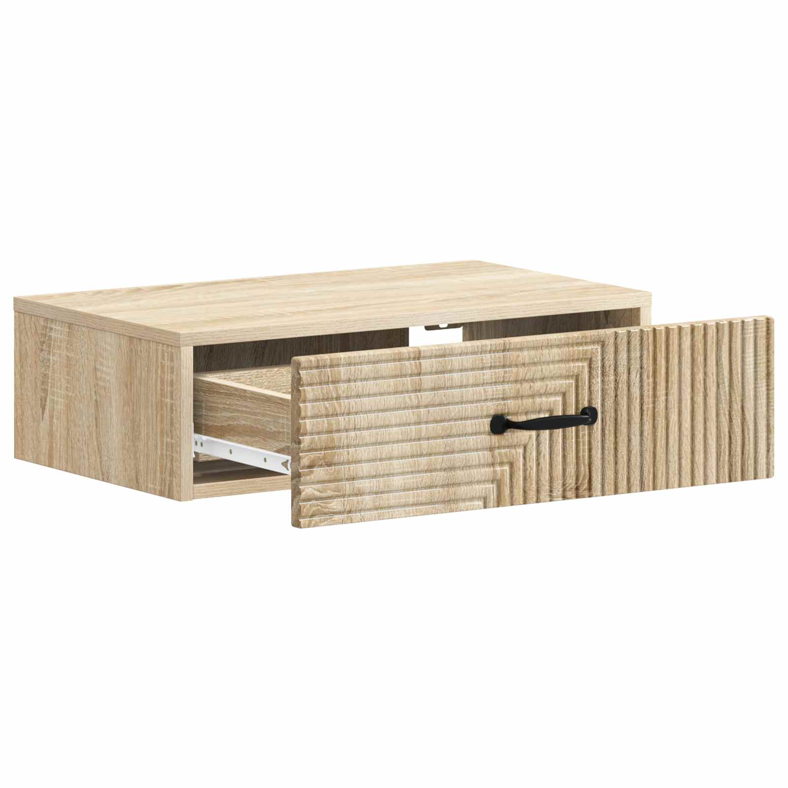 Stolna montirana na zid Hrast sonoma 59 x 34,5 x 17 cm