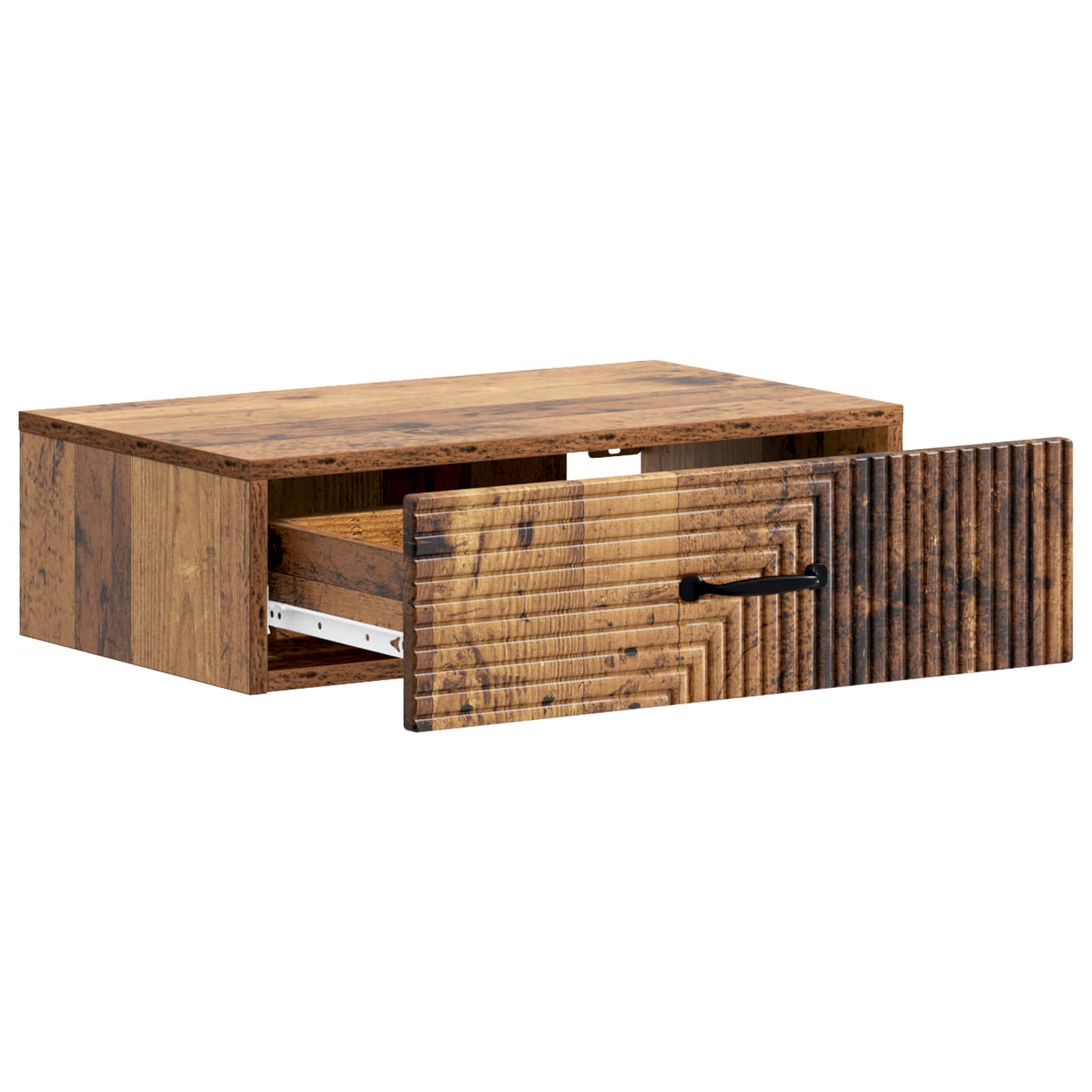 Stolna montirana na zid Staro drvo 59 x 34,5 x 17 cm