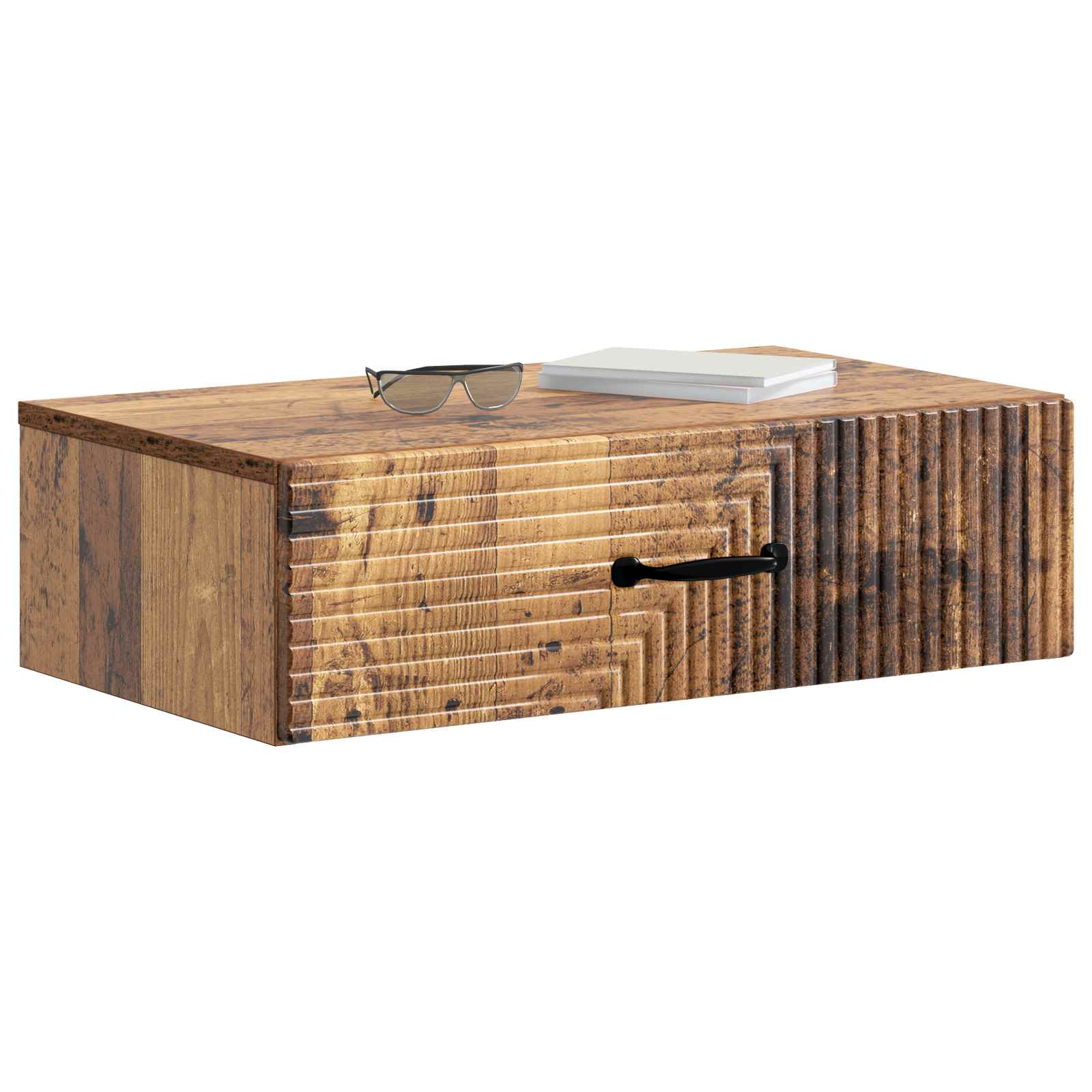 Stolna montirana na zid Staro drvo 59 x 34,5 x 17 cm