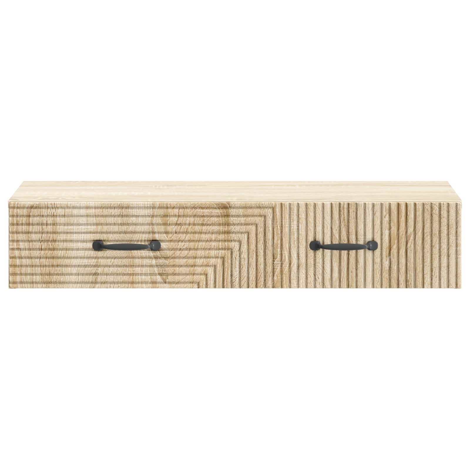Stolna montirana na zid Hrast sonoma 87,5 x 34,5 x 17 cm