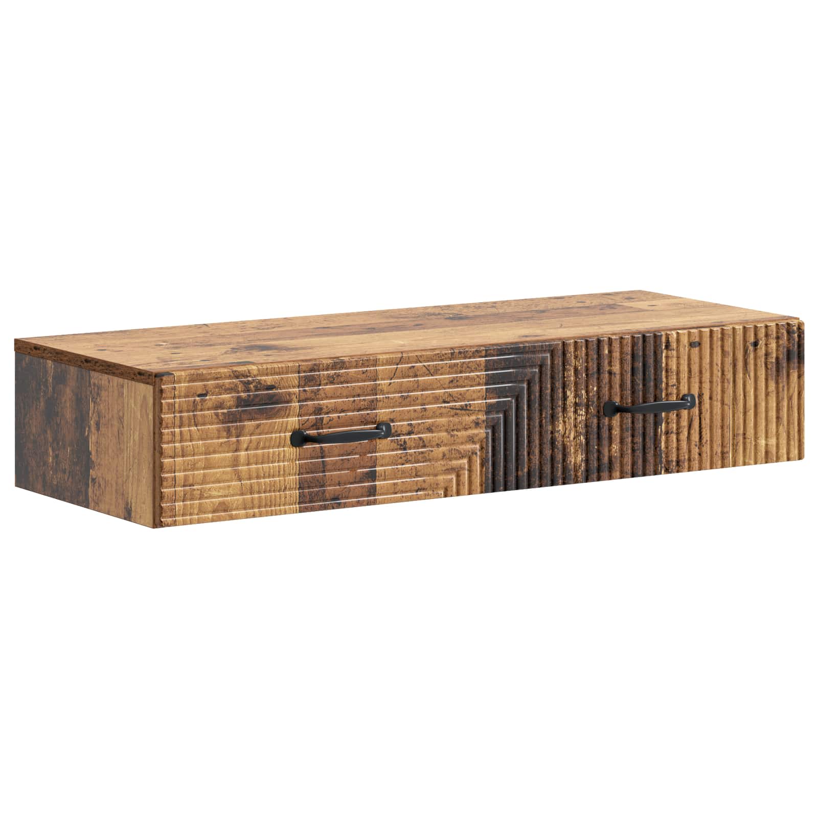 Stolna montirana na zid Staro drvo 87,5 x 34,5 x 17 cm